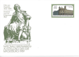 Germany (DDR)  1989  Postkarte  (*) Mi.P103  "Nationale Briefmarkenausstellung, Magdeburg" - Cartes Postales - Neuves