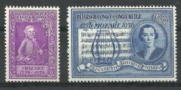 B.CONGO 339/340 Xx ( COB ) COTE : 13 EURO - Ungebraucht