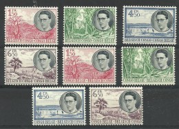 B.CONGO 329/336 Xx ( COB ) COTE : 90 EURO - Unused Stamps