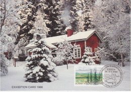 Finland 1988 Exhibition Card Essen  (F5524) - Maximum Cards & Covers