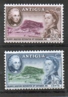 Antigua Set Of Mounted Mint Stamps To Celebrate The Restoration Of Nelsons Dockyard. - 1858-1960 Kronenkolonie