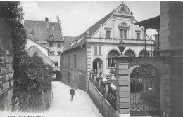 SCHAFFHAUSEN → Seitenstrasse Zum Rathausbogen Mit Fussgänger, Ca.1910 - Altri & Non Classificati