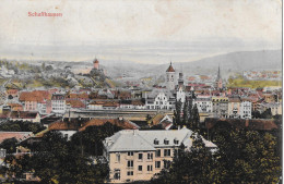 SCHAFFHAUSEN → Panorama Ansicht  Mit Dem Munot Und Den Kirchen 1911 - Autres & Non Classés