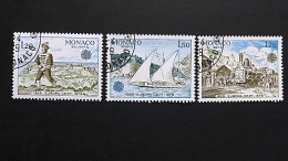 Monaco 1375/7 Oo/used, EUROPA/CEPT 1979, Geschichte Des Post- Und Fernmeldewesens - Usados