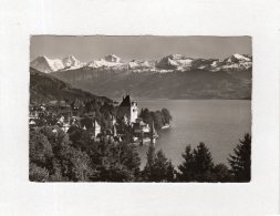 63188   Svizzera,  Oberhofen Am  Thunersee,  VG  1954 - Oberhofen Am Thunersee