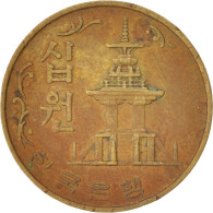 Monnaie, KOREA-SOUTH, 10 Won, 1980, TB+, Laiton, KM:6a - Korea (Süd-)