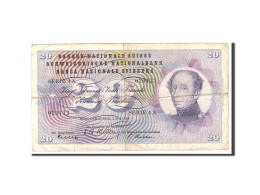 Billet, Suisse, 20 Franken, 1954, 1954-07-01, KM:46a, TB - Suiza