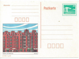 Germany (DDR)  1990 Bildpostkarte  (*) Mi.P91  "Bauwerke"  See Scans - Postcards - Mint