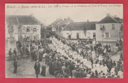 Beloeil - Joyeuse Entrée Du Prince Et Princesse De Tour Et Taxis - Le Cortège - 1907 ( Voir Verso ) - Beloeil