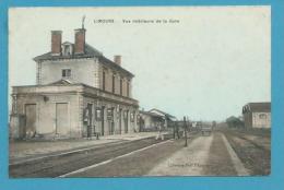 CPA - Chemin De Fer Vue Intérieure De La Gare De LIMOURS 91 - Limours