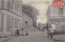 CPA 95 VIARMES LA RUE AUX FEES 1906 - Viarmes