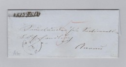 Heimat AG VELTHEIM Langstempel 1862-06-04 Brief Nach Aarau - Briefe U. Dokumente