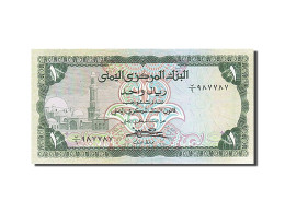 Billet, Yemen Arab Republic, 1 Rial, 1973-1977, Undated (1973), KM:11b, NEUF - Yemen