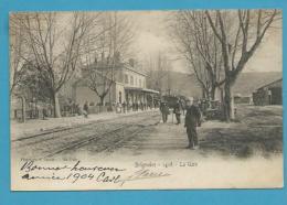 CPA 1418 - Chemin De Fer La Gare BRIGNOLES 83 - Brignoles