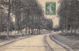 CPA 95 VILLIERS LE BEL LA PLACE DES QUINCONCES - Villiers Le Bel