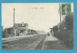 CPA 53 - Chemin De Fer Gare De MERY Un Wagon Abrite Un Clud De Modélisme Ferroviaire95 - Mery Sur Oise