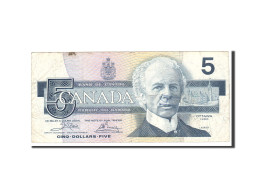 Billet, Canada, 5 Dollars, 1986, Undated, KM:95a2, TB - Canada