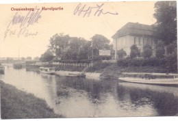 0-1400 ORANIENBURG, Havelpartie, Ausflugsboote, Kl. Druckstelle - Oranienburg