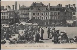 CPA Marché écrite AVRANCHES - Märkte