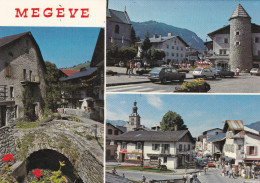 MEGEVE  VEHICULES EN STATIONNEMENT (dil261) - Megève