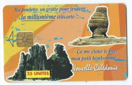 Telecarte Nouvelle Caledonie NC 51 La Millionieme - Nouvelle-Calédonie