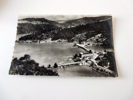 Carte Postale Ancienne : En Avion Au Dessus De CARCES : L' Usine De Pompage, En 1961 - Carces