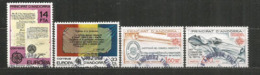 ANDORRA /ANDORRE.Europa 1982. Faits Historiques, 4 Timbres Oblitérés, 1 ère Qualité - Used Stamps