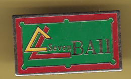 50877-Pin's.Seven Ball Billard . - Billard