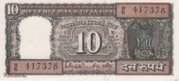 (B0186) INDIA, 1985-1990 (ND). 10 Rupees. P-60l. UNC - India