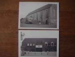 Lot De 2 Cartes De WINGENE - Gemeentehuis / Sint Amanduskerk ----- 2011 ( Rare ) - Wingene