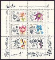 BULGARIA 1991 FLORA Flowers RARE MEDICAL PLANTS - Fine S/S MNH - Geneeskrachtige Planten