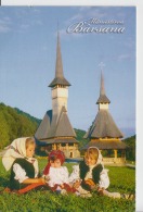 Maramures Barsana Monastery Wooden Church Folklore Costumes Ethnics - Unused,perfect Shape - Europe