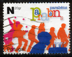 !										■■■■■ds■■ Portugal 2006 AF#3363ø  Congratulations All Occasions Parabéns Birthday Cake Nice Stamp VFU (k0052) - Usati
