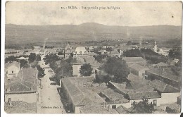 Algérie  Saïda   Vue Partielle De L'Eglise  CPA   1918 - Saïda