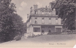 16 / 8 / 49    COLOGNY    - VILLA  MARRACCI - Cologny