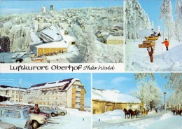 Oberhof In Thüringen - Mehrbildkarte 45  Mit Poststempel Dresden Nachträglich - Oberhof