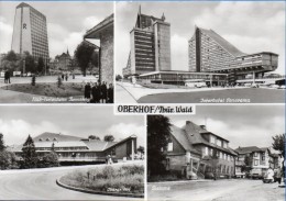 Oberhof In Thüringen - S/w Mehrbildkarte 12 - Oberhof