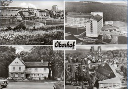 Oberhof In Thüringen - S/w Mehrbildkarte 14 - Oberhof