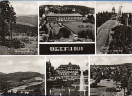 Oberhof In Thüringen - S/w Mehrbildkarte 18 - Oberhof