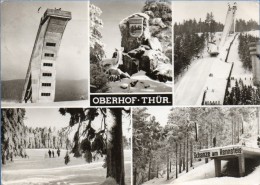 Oberhof In Thüringen - S/w Mehrbildkarte 19 - Oberhof