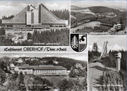 Oberhof In Thüringen - S/w Mehrbildkarte 21 - Oberhof