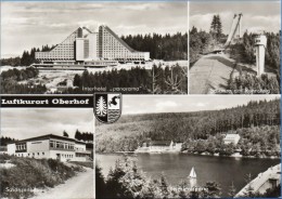 Oberhof In Thüringen - S/w Mehrbildkarte 24 - Oberhof