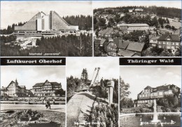 Oberhof In Thüringen - S/w Mehrbildkarte 26 - Oberhof