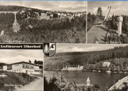 Oberhof In Thüringen - S/w Mehrbildkarte 33 - Oberhof
