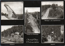 Oberhof In Thüringen - S/w Mehrbildkarte 38 - Oberhof