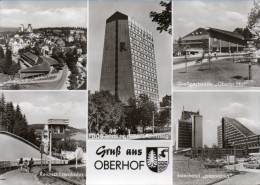 Oberhof In Thüringen - S/w Mehrbildkarte 4 - Oberhof