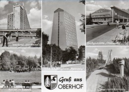 Oberhof In Thüringen - S/w Mehrbildkarte 5 - Oberhof