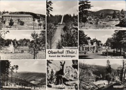 Oberhof In Thüringen - S/w Mehrbildkarte 6 - Oberhof