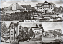 Oberhof In Thüringen - S/w Mehrbildkarte 7 - Oberhof