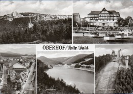 Oberhof In Thüringen - S/w Mehrbildkarte 8 - Oberhof